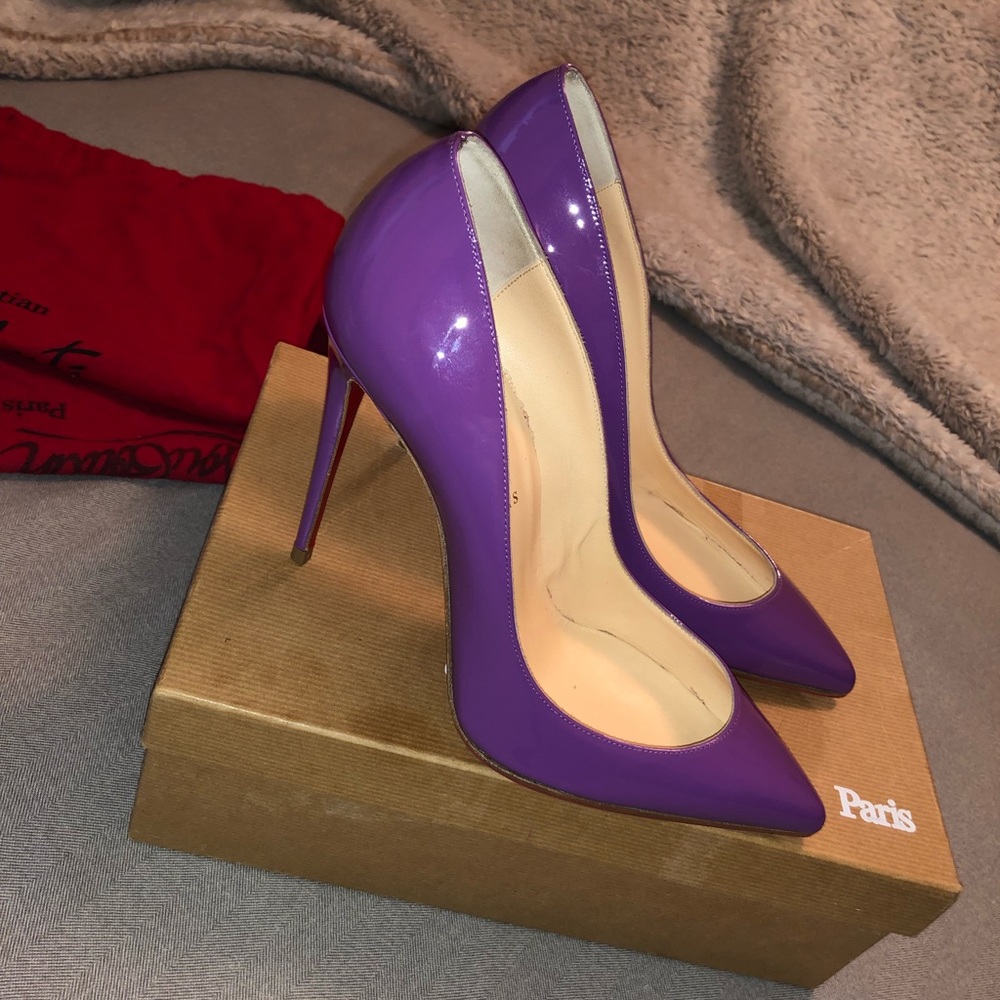 Louboutin Pigalle Follies 38.5 (100mm)